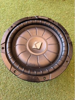 Kicker 10 inch cvt shallow