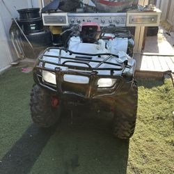 07 Honda Trx 500 4x4 