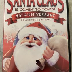 SANTA CLAUSE IS COMING TO TOWN (DVD) 45TH ANNIVERSARY COLLECTORS EDITION 