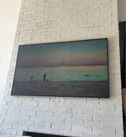 The Samsung 65" Class The Frame LS03FA QLED 4K Smart TV