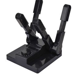 Portable Electric Shoes Boots Dryer and Warmer with Timer Heater and High Output Fan, Folding and Drying Adjustable Rack