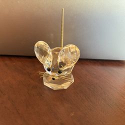 Swarovski Retired Vintage Crystal Medium Mouse