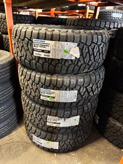 Set of 275/50R22 Toyo Open Country R/T Trail Tires - Brand New