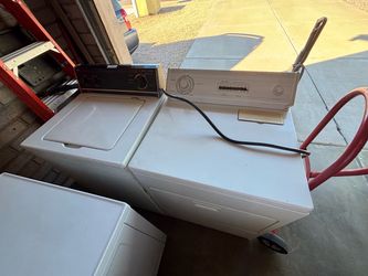 Washer and dryer direct drive