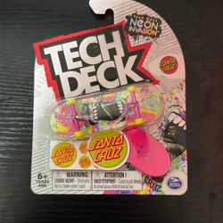 Santa Cruz Ultra Rare Tech Deck Neon Invasion Set