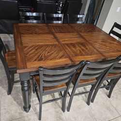 Counter-Height Dining Table Set – Seats 8+