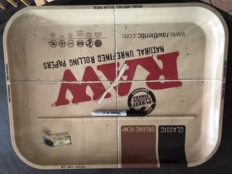 Raw rolling tray