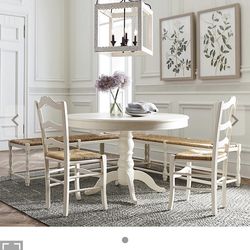 Dining Table Round Ballard Designs