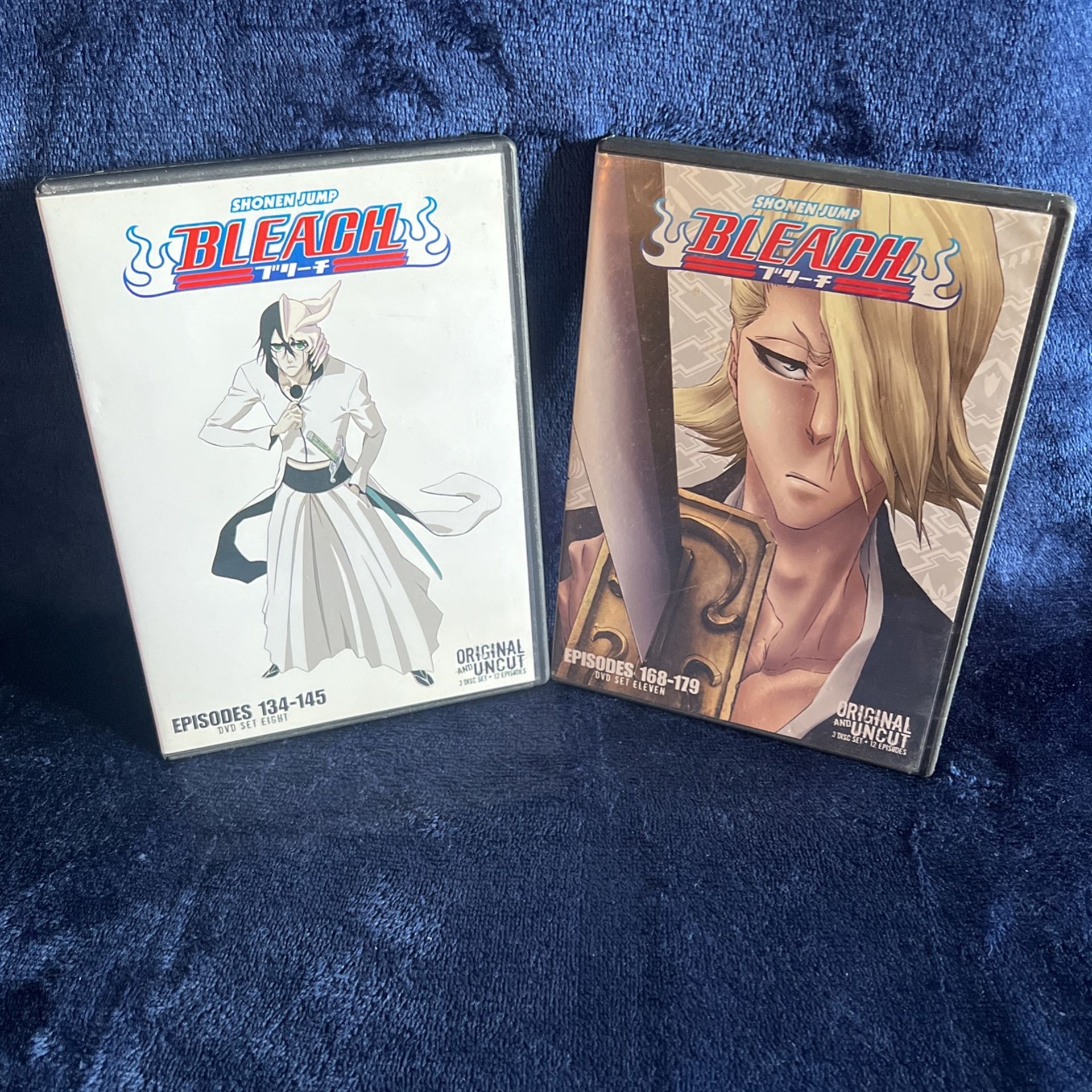 Bleach DVD Sets 8 & Set 11. Anime