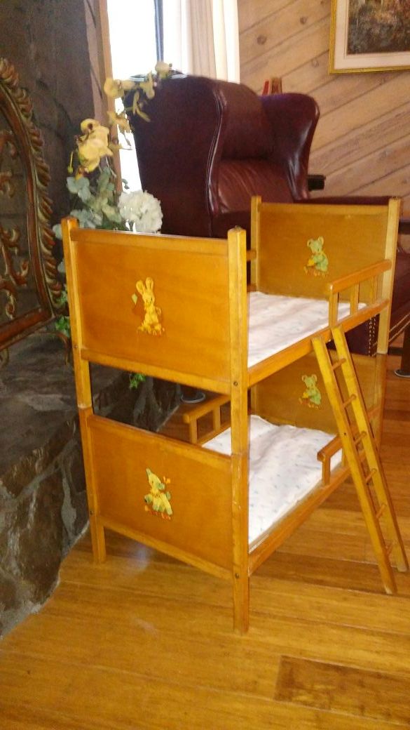 Vintage Whitney Brothers Doll Bunk Beds For In Marietta Ga Offerup Vintage Whitney Brothers Doll Bunk Beds