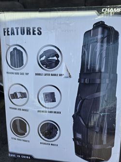 Golf carrying bag 🎒 with wheels