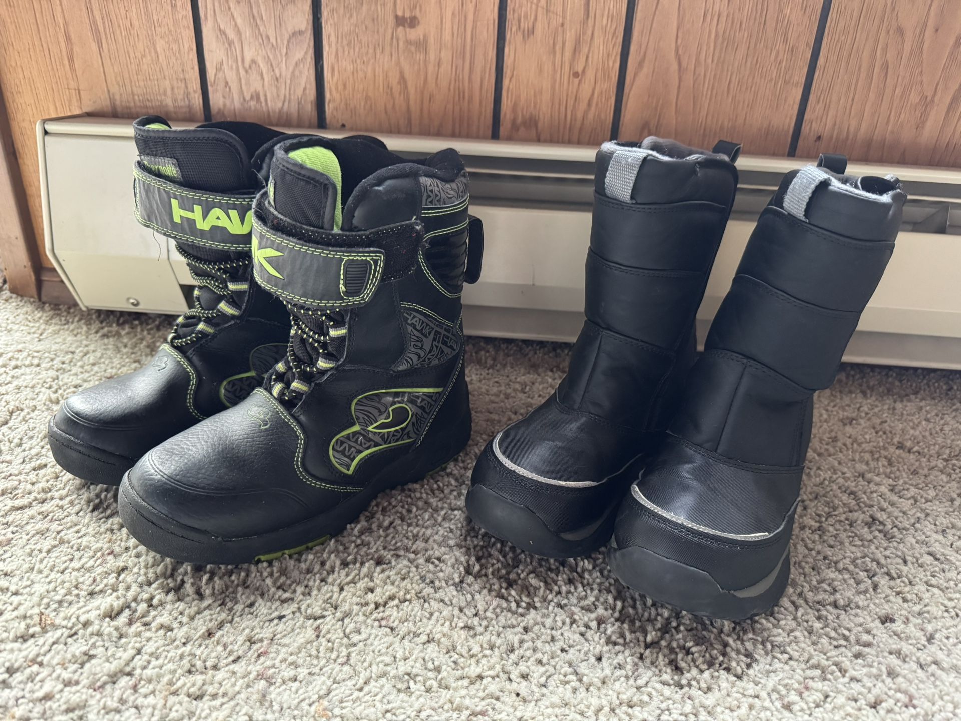 Snow Boots- Size 1 & 2