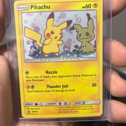 Pikachu Promo Sm162