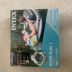 Moving garage sale .. brand new River run float and used life vests