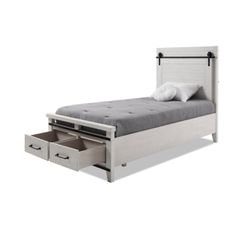 Twin Bed W/storage Drawers Bed Frames
