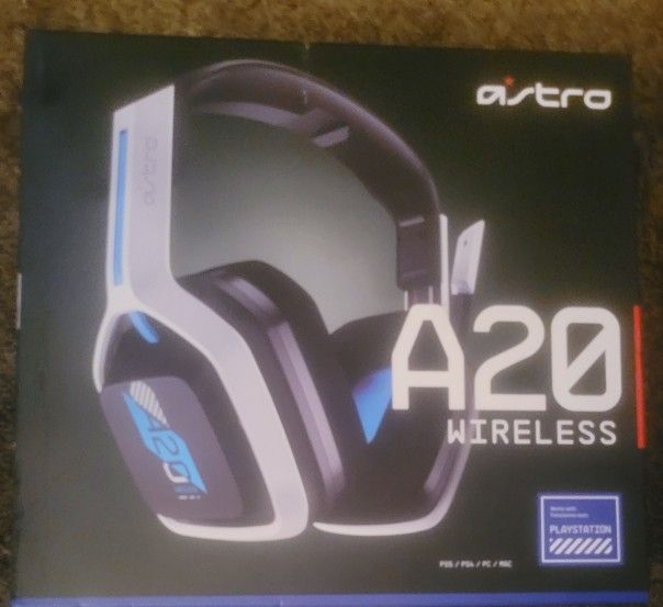 Astro A20  Wireless Gaming Headphones PS4/PS5/PC/MAC Compatible New in Box!