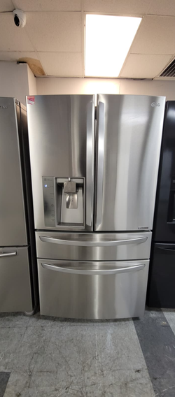 LG 4‑Door French Door Fridge – Stainless, Ice & Water