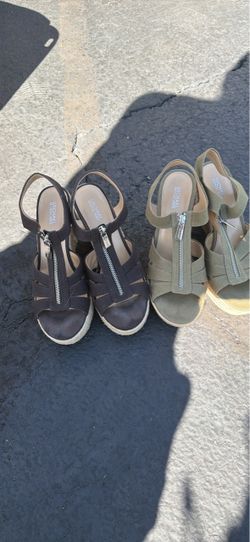 woman’s wedges  $20 each