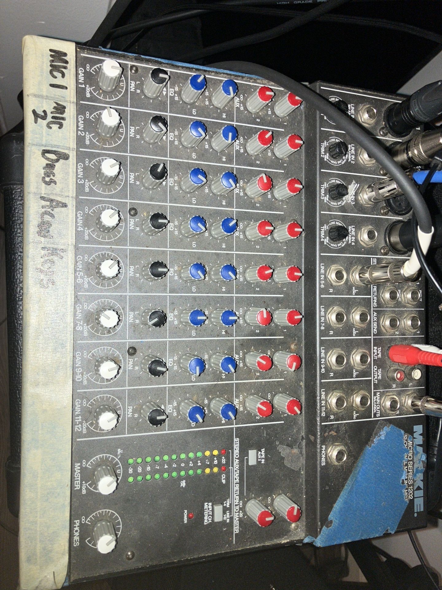 Mackie Mixing Board