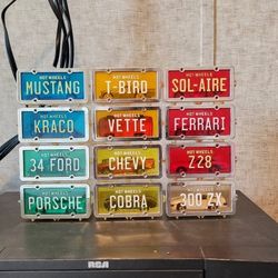 Hotwheels Park N Plate Collection