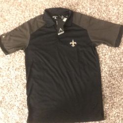 Brand New  New Orleans Saints Polo Shirt