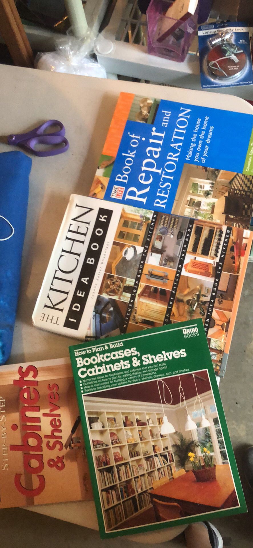 Remodel and Carpentry books - lot of 4