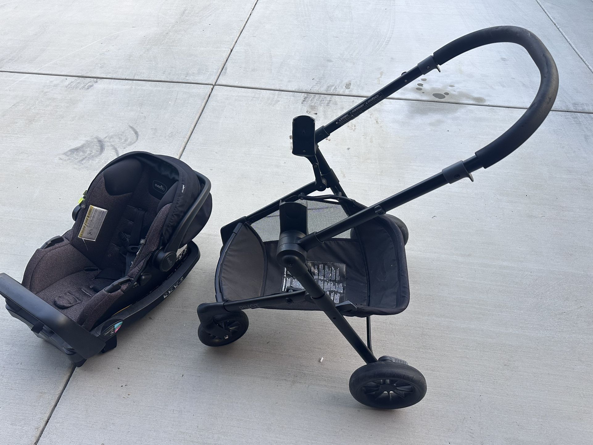 Evenflo Infant Car seat Set