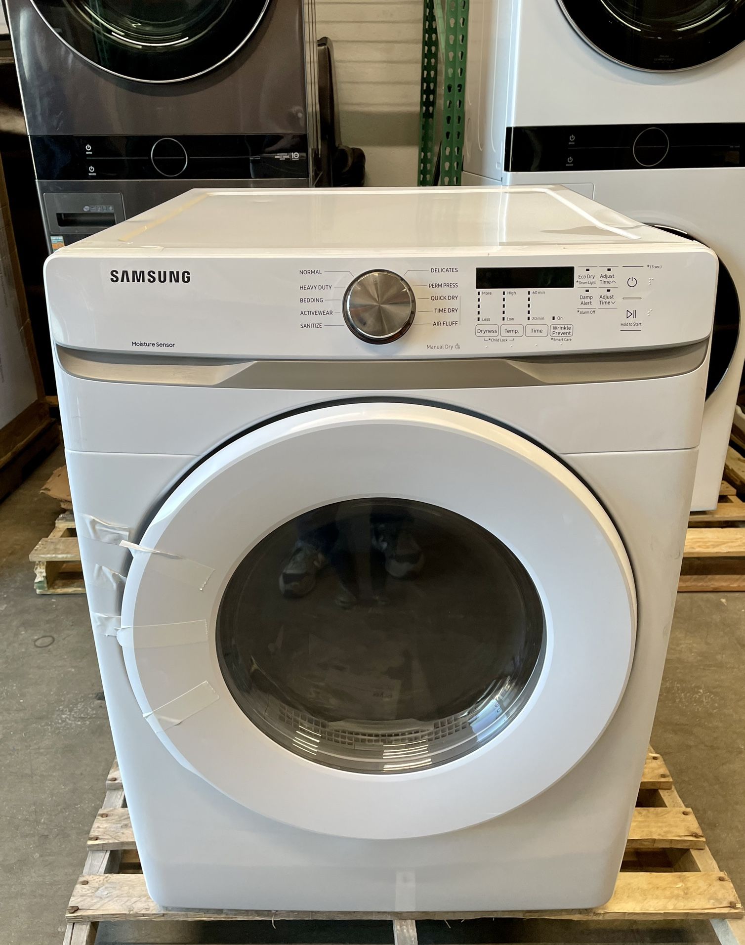 Samsung 7.5 Cu. Ft. Stackable Electric Dryer DVE45T6000W 