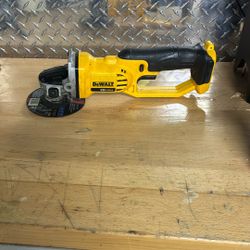 20 V Dewalt Grinder