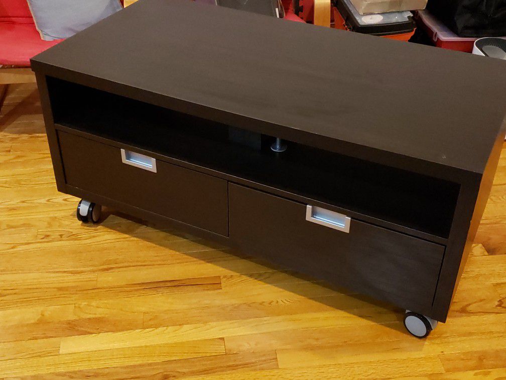 Used Ikea TV table or console with two drawers