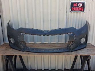 2014 2015 2016 TOYOTA COROLLA S SE FRONT BUMPER COVER ORIGINAL USED OEM