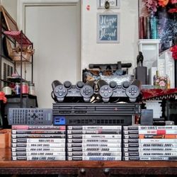 PS2 bundle + 24games $120 OBO