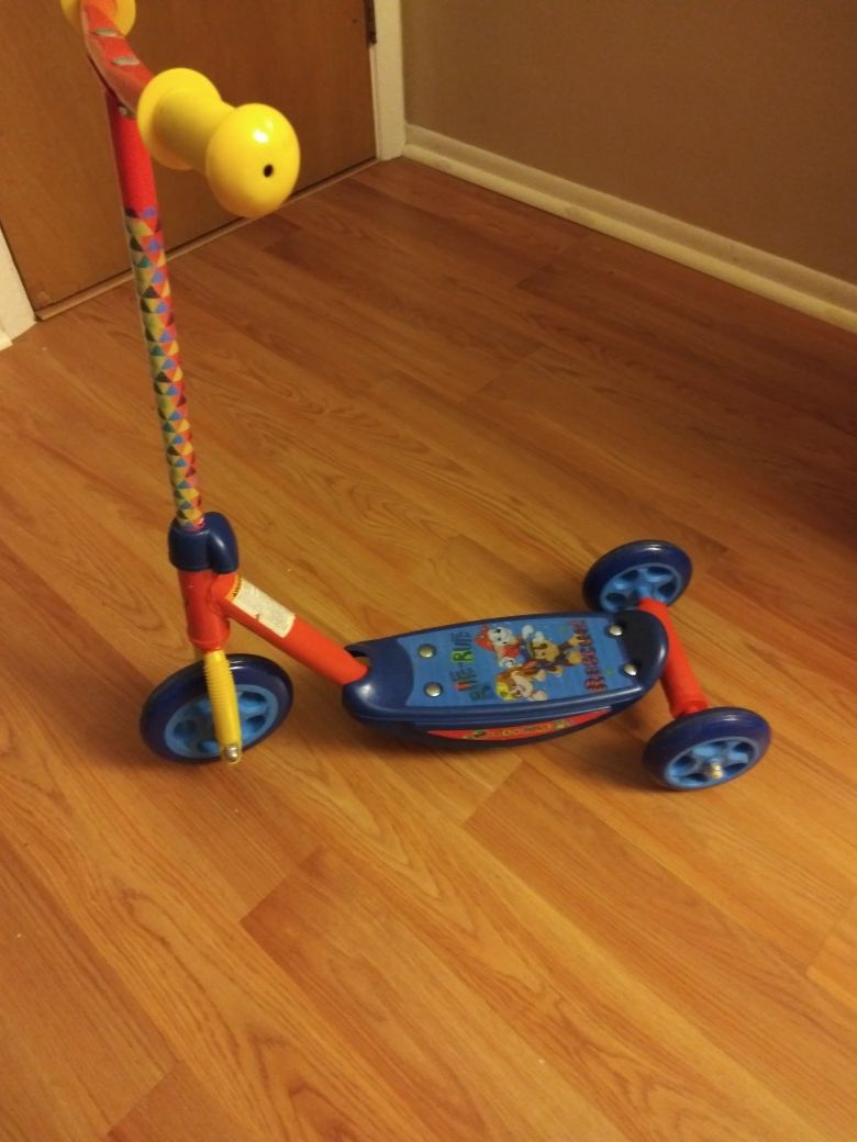 Paw Patrol Scooter