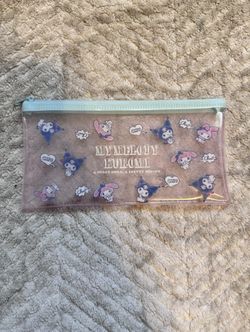 Sanrio My Melody x Kuromi glitter pouch