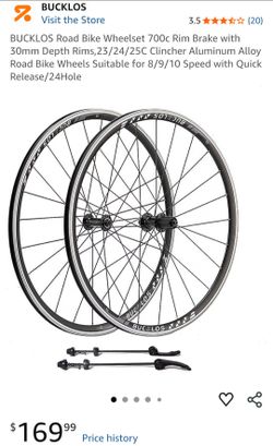 Bike rims - For 8/10 Speed.