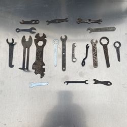 Vintage flat wrenches