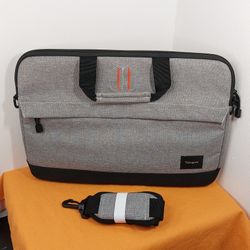 Targus Strata Pewter Grey Laptop Sleeve/Slip Case for 15.6" Laptop *Mint