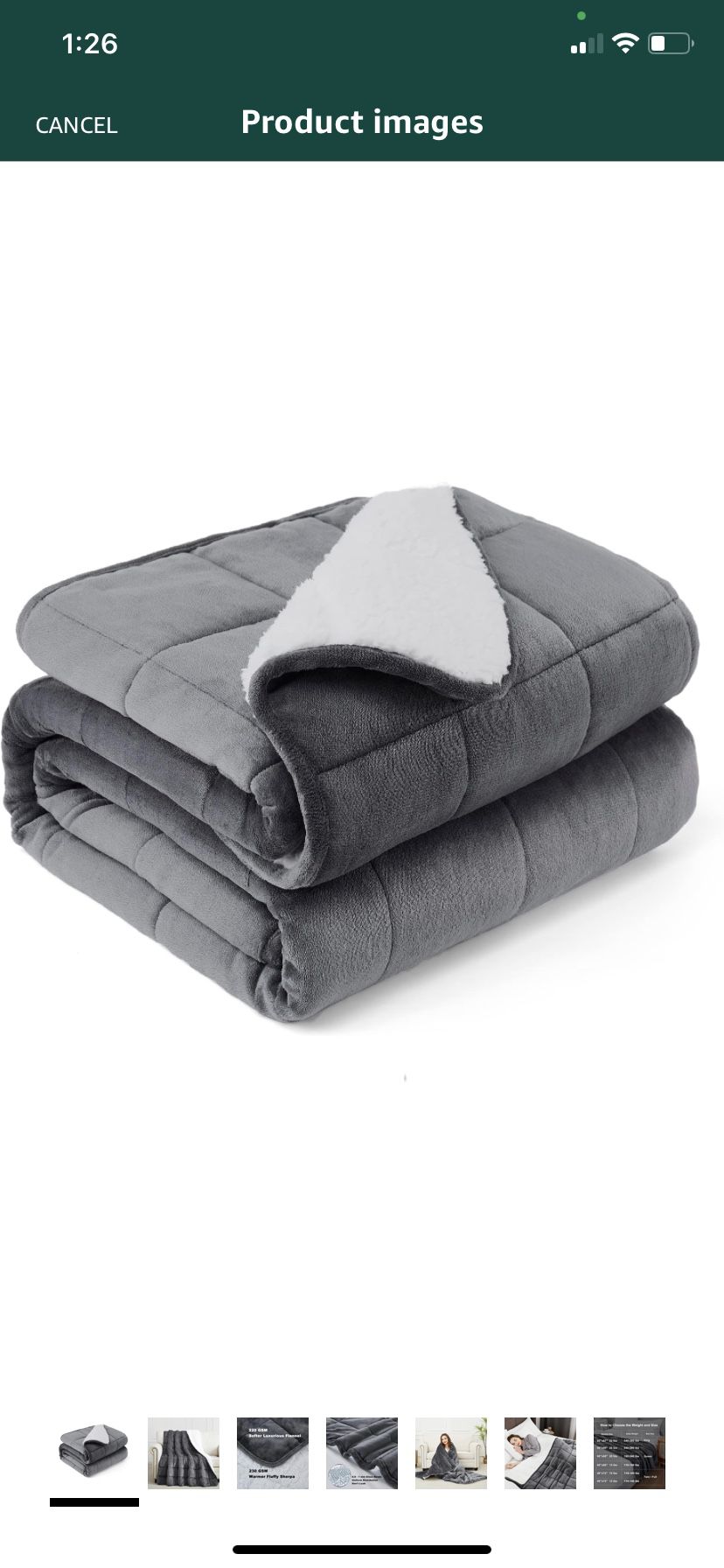 Multi use heating weighted blanket