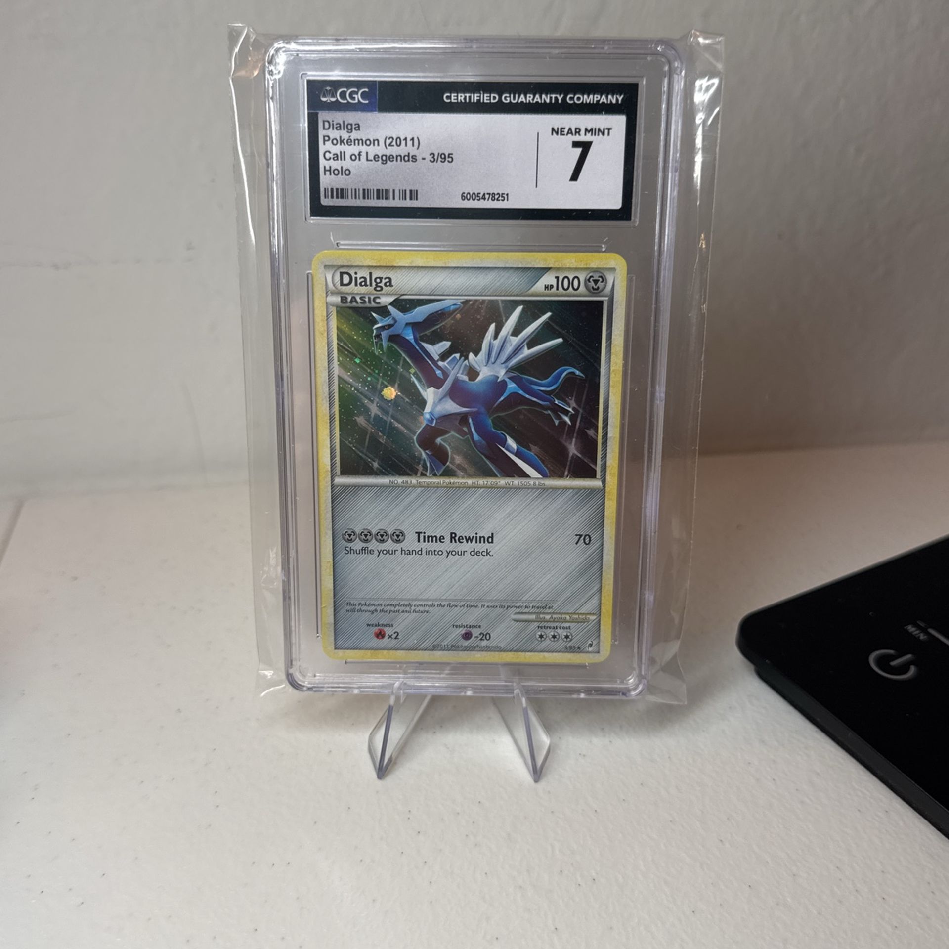 Dialga Pokemon TCG (2011) Call Of Legends Vintage Holo