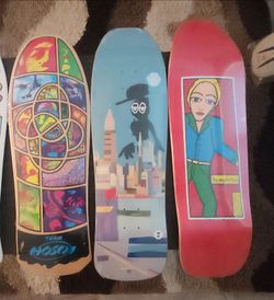 Skateboard Decks for sale. Hosoi