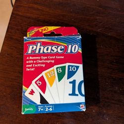 Phase 10 Game