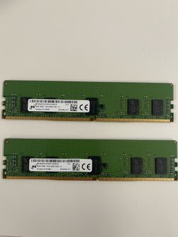 Memory RAM - 8GB each