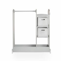Toddler closet/ dressing station