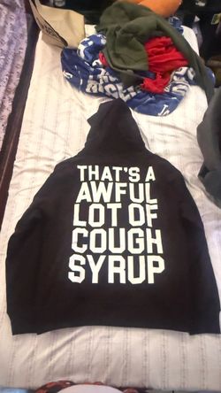 That’s a awful lot of cough syrup