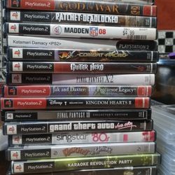 PS2 AND PS3 GAMES!!!