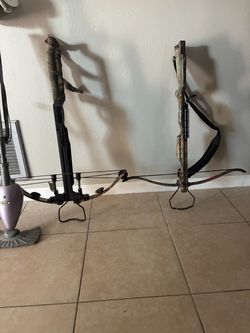 Cross Bow with Camo Accents