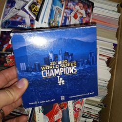 SEALED 2020 Topps x Ben Baller Los Angeles Dodgers World Series Champions