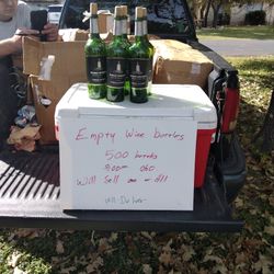 Empty Wine Bottles For Sale