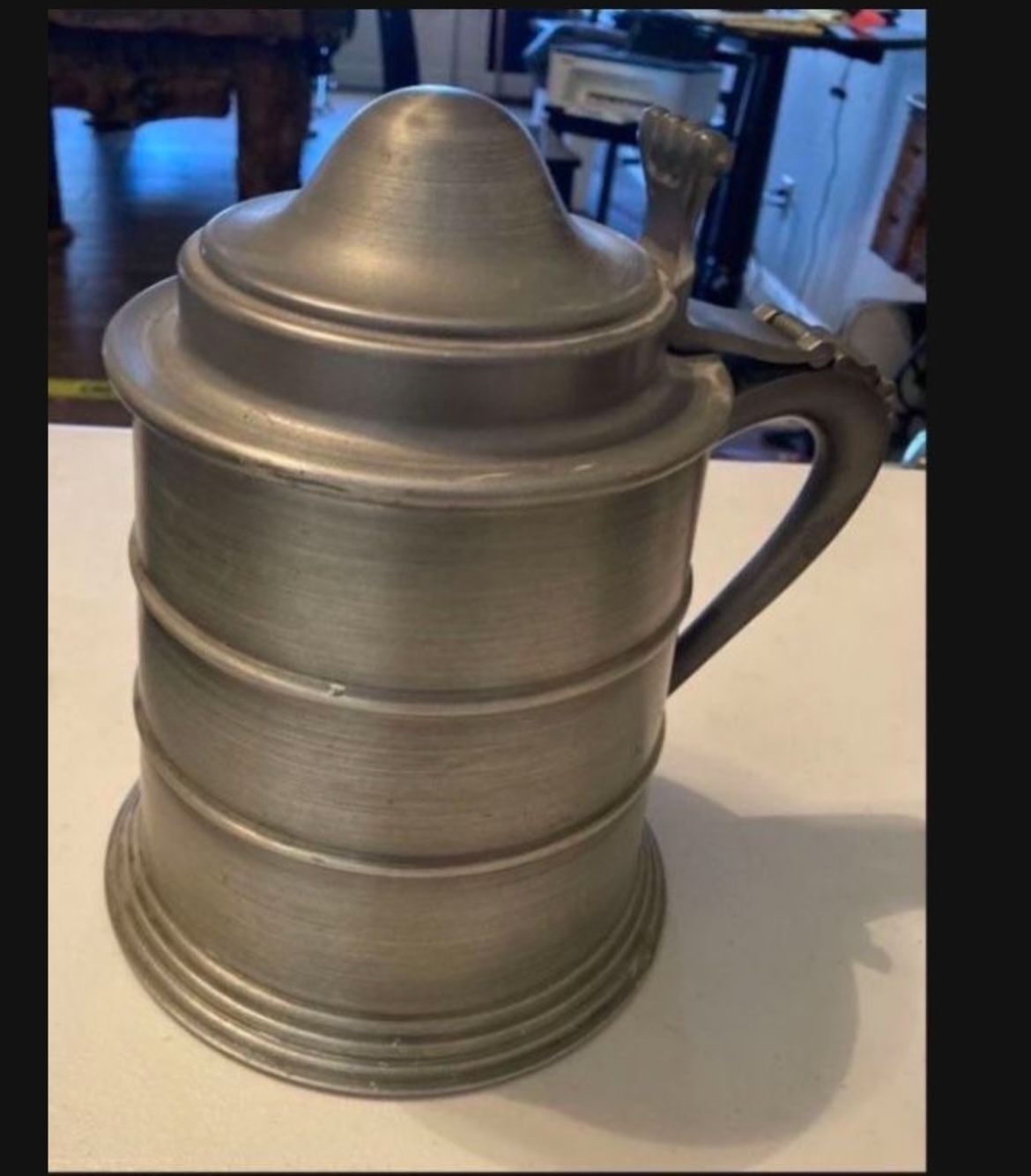 Seymour Mann Pewter Ice Bucket (Antique)