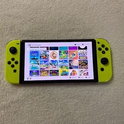 SWITCH OLED with 512GB/MODD and 125 GAMES